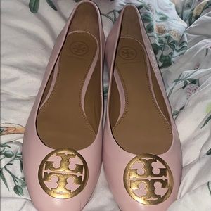 Tory Burch Benton Flats (Seashell pink)